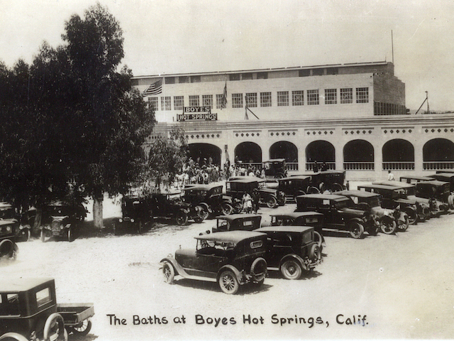 The baths at Boyes Hot Springs